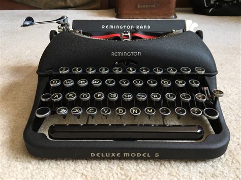 remington rand deluxe model