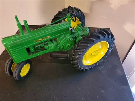 john deere  scale toy model  tractor etsy