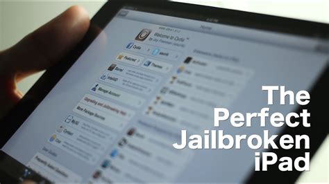 creating the perfect jailbroken ipad 15 ipad jailbreak tweaks for ios 6 youtube