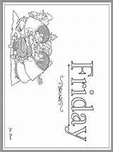 Week Days Coloring Friday Pages Printable Jan Brett Colouring Janbrett Downloads Ther Click Kids Subscription Popular Cli Hedgie sketch template