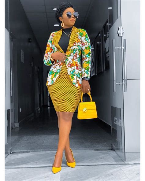 15 Best Ankara Styles For Work Office Wear For Ladies 2020 African
