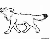 Wolf Coloring Baby Pages Printable Color Book sketch template