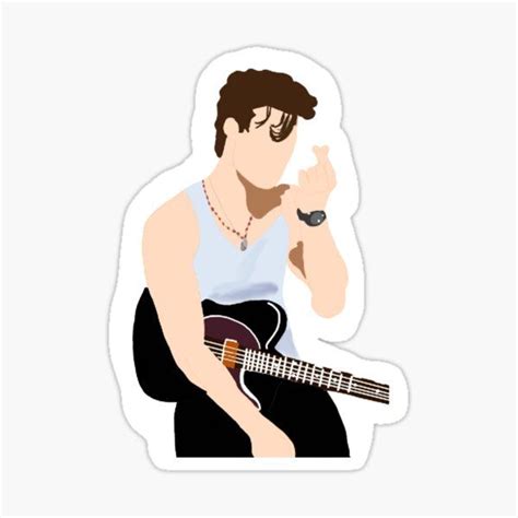 shawn mendes stickers shawn cute laptop stickers shawn mendes