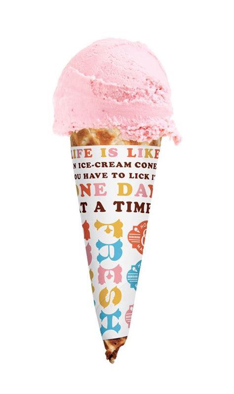 branding done right love the cone paper wrapping packaging love pinterest ice cream ice