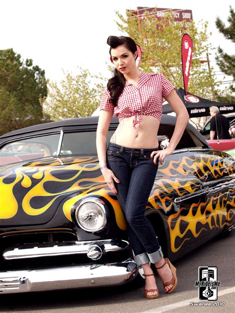 April Pinup Of The Month Notorious Ang From Viva Las