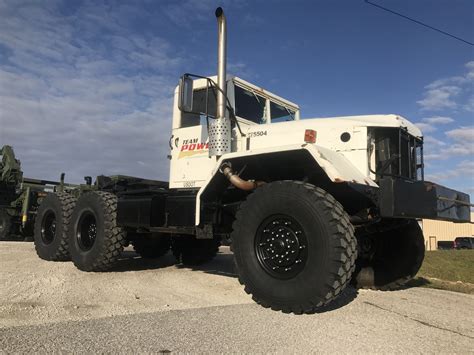 military   ton  semi truck sold midwest military equipment