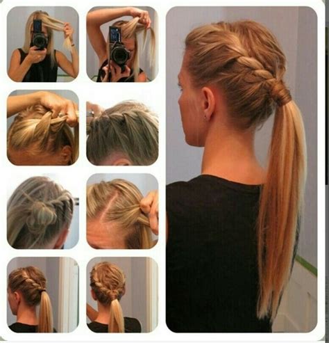 time  write  simple  chic ponytail hairstyles