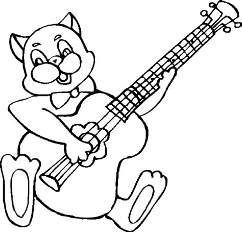 drawing guitarist  jobs printable coloring pages