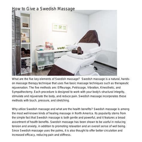 How To Give A Swedish Massage Asztp Pdf Pdf Docdroid