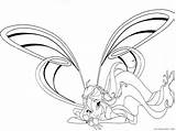 Winx Coloring4free sketch template