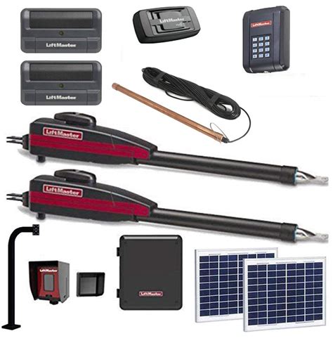 liftmaster swng solar gate opener home gadgets