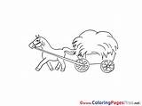 Wagon Coloring Pages Printable Farm Sheet Title Coloringpagesfree sketch template