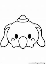 Tsum Coloring Pages Disney Print Below Some sketch template