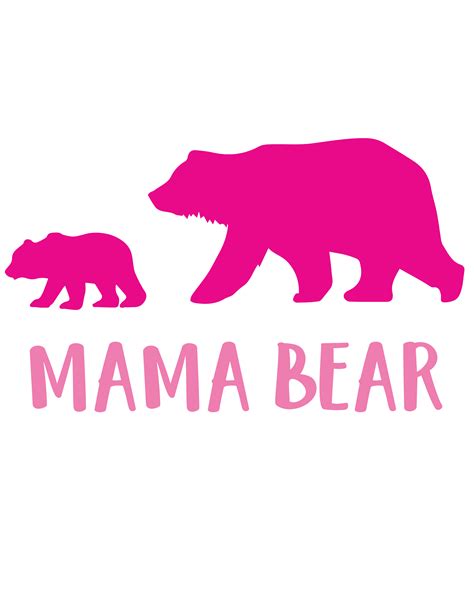 Mama Bear Png Free Logo Image