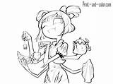 Undertale Coloring Pages Chara Template sketch template
