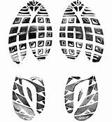 Shoe Prints Clipart Print Clip Shoeprints Running Cliparts Wikimedia Commons Library  Stamp Clipground Schmitt sketch template