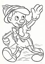 Disney Coloring Pages Pinocchio Walt Characters Fanpop sketch template