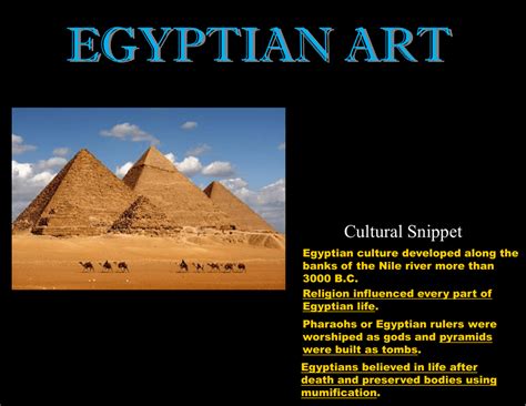 Characteristics Of Ancient Egyptian Art