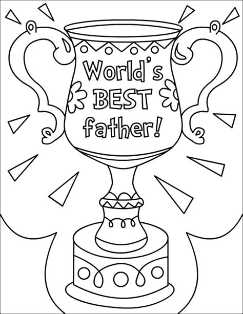 fathers day coloring pages  coloring pages  kids