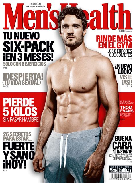 Cover Of Men S Health Spain With Thom Evans February 2015