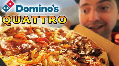 dominos quattro gusto pizza food review utrecht netherlands youtube