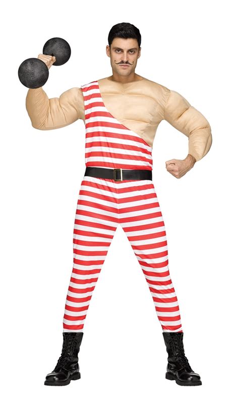 carny strongman adult mens costume 373796