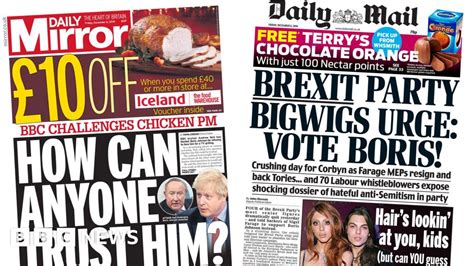 newspaper headlines andrew neil challenges pm  oven ready