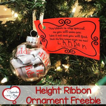 height ribbon ornament freebie   september    tpt