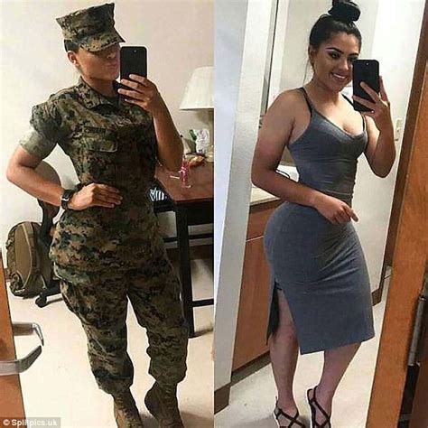 women in uniform and their glamorous double lives revealed