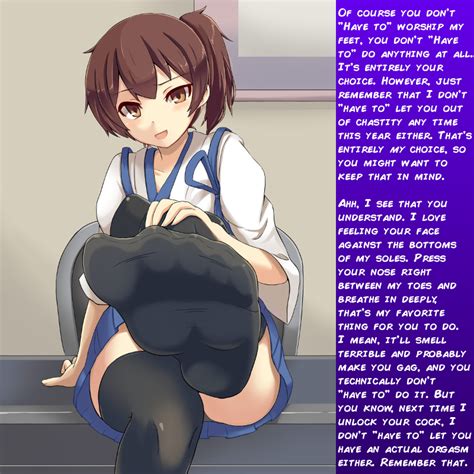 anime cartoon smell 9 femdom footworship feet chastity anime hentai c
