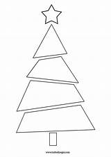 Natale Di Albero Christmas Tuttodisegni Stilizzato Tree Quilt sketch template
