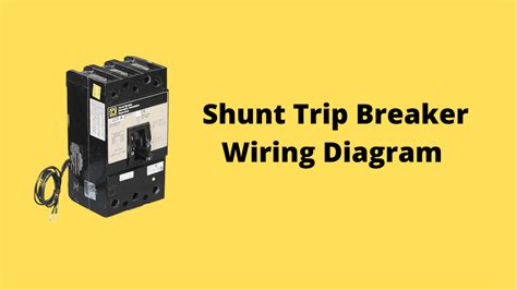 wire  shunt trip breaker   elevator wiring work