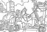 Construction Coloring Pages Site Vehicles Vehicle Getcolorings Getdrawings Color Printable Colorings sketch template