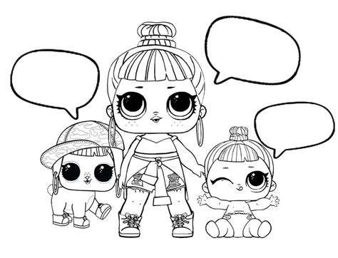 lol doll coloring pages printable coloring pages