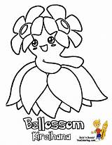 Pokemon Coloring Pages Bellossom Print Yescoloring Jirachi Kids Book Boys Sheets Celebi Drawing Misdreavus Printout Drawings Printable Comments Pikachu Lineart sketch template