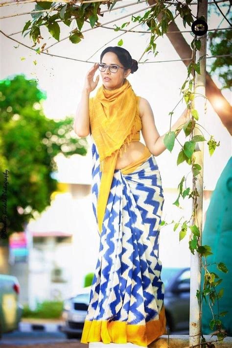 Anasuya Bharadwaj Hot Saree Photos Hollywood Tollywood