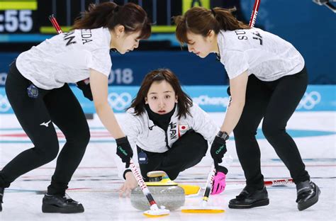 japanese women beat oar to stay on track for curling semis the japan