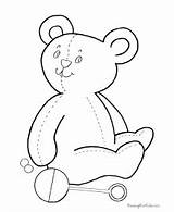 Coloring Pages Bear Preschool Teddy Sheet Colouring Kids Printable Simple Sheets Baby Shapes Color Shape Rattle Pre Learning Clipart Raisingourkids sketch template