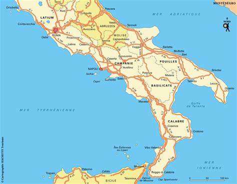 toscane carte de  italie vacances arts guides voyages