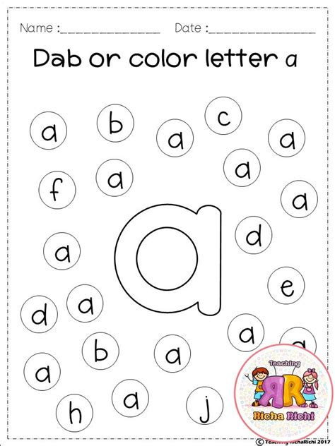 alphabet dab    case alphabet worksheets abc