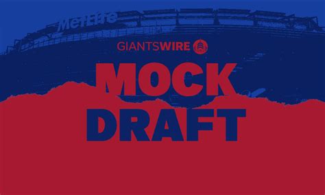 2023 nfl draft latest giants wire mock sees trades 12 picks