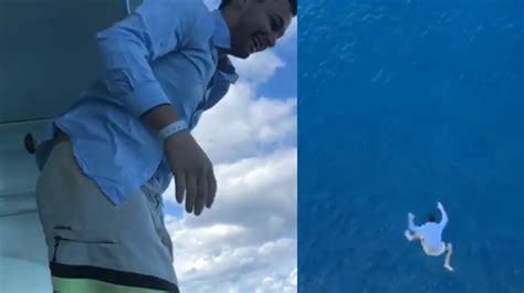 vancouver man jumps  cruise ship  viral