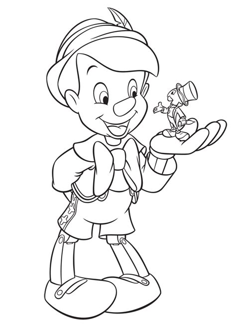 pinocchio coloring page  book coloring home