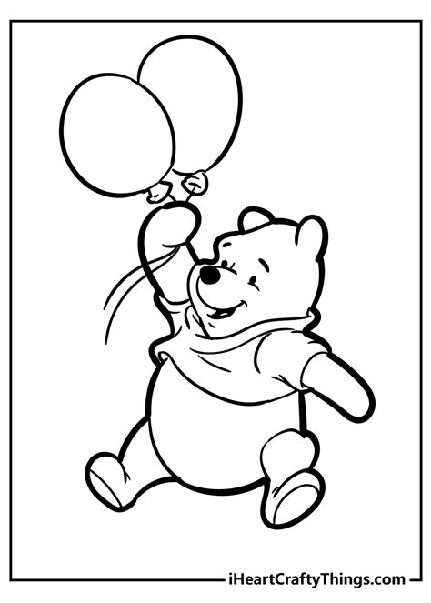 winnie  pooh coloring pages updated