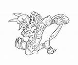 Skullgirls Fortune Ms Attack Coloring Pages sketch template