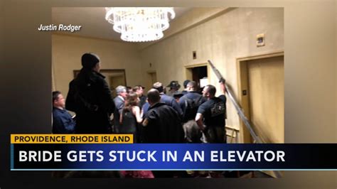 bride gets stuck in elevator on wedding day 6abc philadelphia