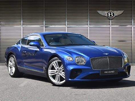 Bentley Used Car New Continental Gt Blue