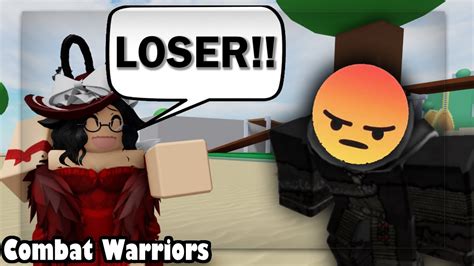 Loppy 1v1s Elemental Roblox Combat Warriors Youtube