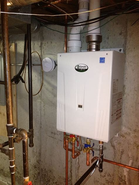 new ao smith on demand hot water system installed in framingham ma