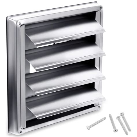 buy mudder stainless steel external air vent cover metal dryer vent cover outdoor exhaust